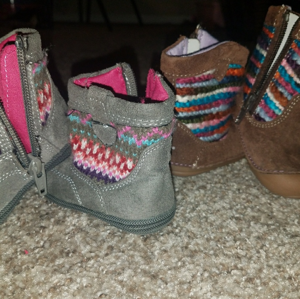 2 Stride Rite Boots